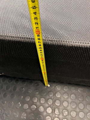 Sleek Black Low Profile Bed Base - 2ndhandwarehouse.com