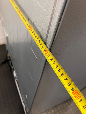 Modern Hisense Side-by-Side Fridge Freezer - Dark Grey Finish - 2ndhandwarehouse.com