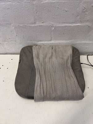 Portable Grey Car Seat Massager Cushion - 2ndhandwarehouse.com