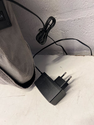 Portable Grey Car Seat Massager Cushion - 2ndhandwarehouse.com