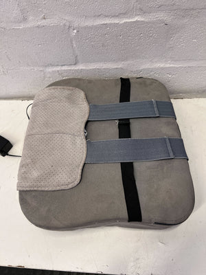 Portable Grey Car Seat Massager Cushion - 2ndhandwarehouse.com