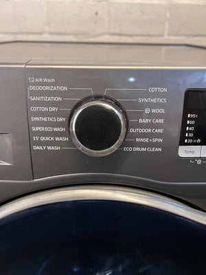 Samsung EcoBubble 7kg Front-Loading Washer in Graphite β Like New! - REDUCED