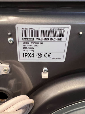 Samsung EcoBubble 7kg Front-Loading Washer in Graphite β Like New! - REDUCED