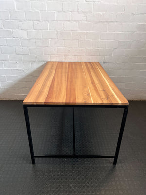 Modern Industrial Wood & Metal Multi-Purpose Table/Desk 150 x 90cm