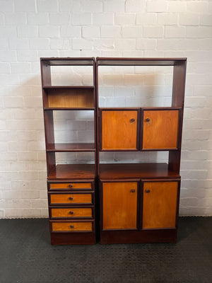 Mid-Century Modular Bookcase & Storage Unit