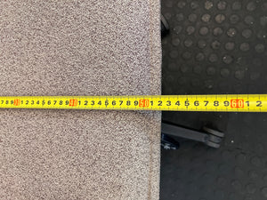 Stylish Tan Fabric Office Chair with Wheels