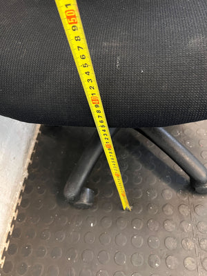 Comfortable Black Office Chair with Minor Wear