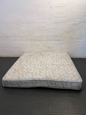 Cozy Floral Pattern Used Mattress - king size - 2ndhandwarehouse.com