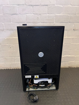 Compact Gray Midea Fridge with Minor Scratches - Perfect for Small Spaces - REDUCED