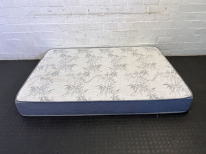 Comfortable Twin Mattress with Soft Floral Design - Good Condition - 2ndhandwarehouse.com