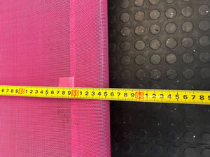 Vibrant Pink Portable Folding Lounge Chair with Minor Wear