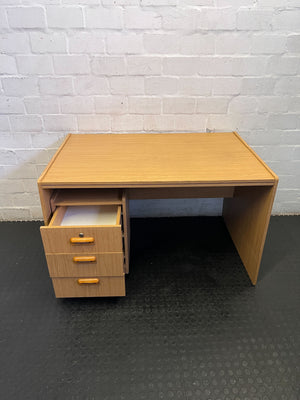 Compact Mid-Century Style Desk with Storage