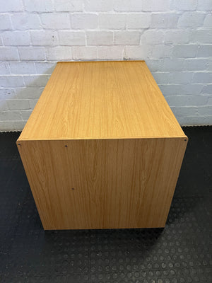 Compact Mid-Century Style Desk with Storage