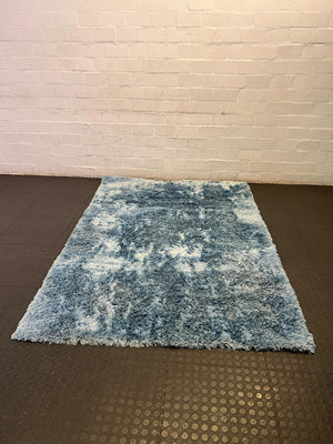 Cozy Blue Shag Area Rug – Soft & Stylish Home Décor