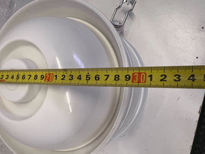 Convenient White & Purple Gravity Water Dispenser