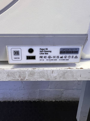 Popur Self-Cleaning Cat Litter Box – Effortless Pet Care - Has No Power Cable