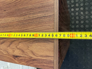 Versatile Wood-Grain Storage Cabinet with Door