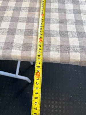 Foldable Gingham Ironing Board - Classic & Compact Laundry Essential