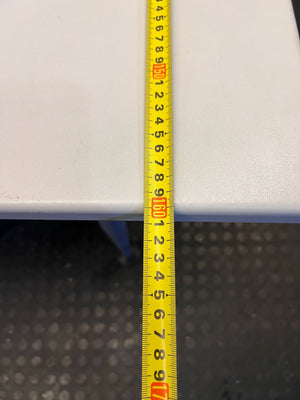 Modern Grey Office Desk with Drawer - Minor Wear - REDUCED