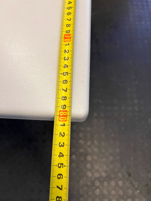 Modern Grey Office Desk with Drawer - Minor Wear - REDUCED