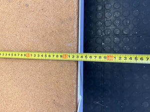 Charming Antique White Metal Single Bed Frame with Brass Accents