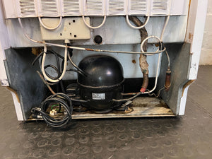 White Freezer Only - Essential Kitchen Appliance - Brocken the top door hinge