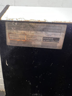 Defy Classic White Electric Stove with Oven - Some rusting on plates