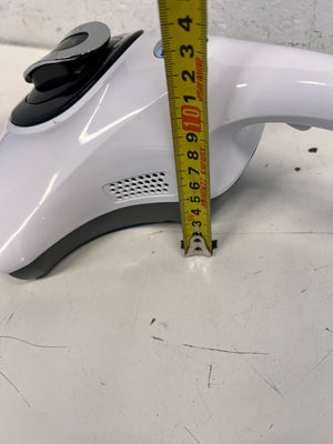 Versatile White Handheld Steam Cleaner – Like New Condition - 2ndhandwarehouse.com