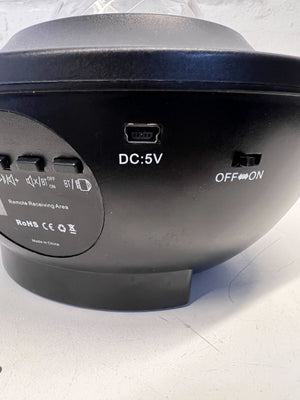 Stylish Black LED Star Projector β Minor Scratches