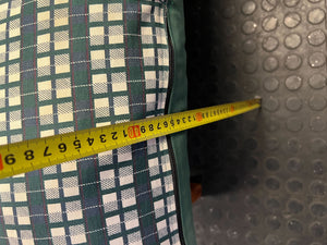 Versatile Pine Futon Sofa Bed with Patterned Cushion