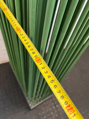 Mid-Century Modern Green Slat Room Divider / Screen