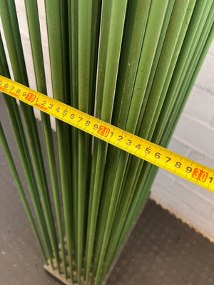 Mid-Century Modern Green Slat Room Divider / Screen