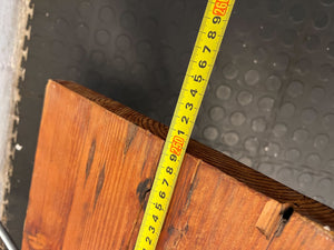 Rustic Industrial Wall-Mounted Pine Organizer Board 250 by 30