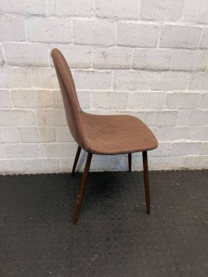 Stylish Brown Vintage Dining Chair with Mid-Century Design - PRICE DROP