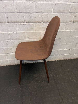 Stylish Brown Vintage Dining Chair with Mid-Century Design - PRICE DROP
