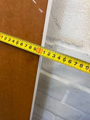 1.6m white Formica top - 2ndhandwarehouse.com