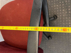 Comfortable Red Swivel Office Chair