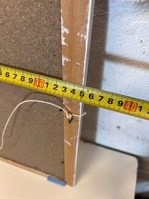 Serene Framed Impressionist Field Scene Wall Art - 2ndhandwarehouse.com