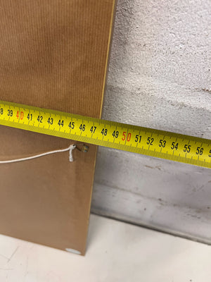 Framed Sunflower Artwork - Vibrant Yellow Frame with Blue Vase - Sarah J 94