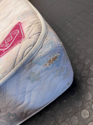 Affordable Pre-Loved double Mattress - Need deep cleaning - 2ndhandwarehouse.com