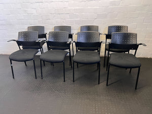 Versatile Black Office & Visitor Armchair