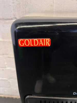 Goldair Portable Gas Heater โ Stylish Black Design with Minor Wear