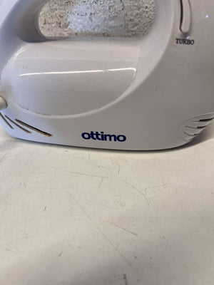 Ottimo White Hand Mixer with Turbo Function - 2ndhandwarehouse.com
