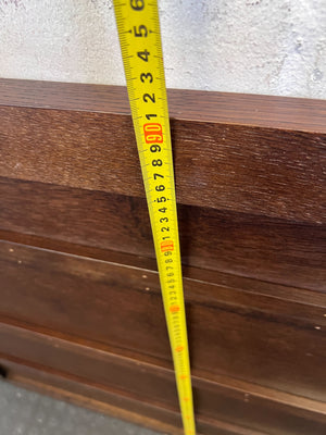 Sleek Dark Wood Slatted Panel | Modern Divider Accent