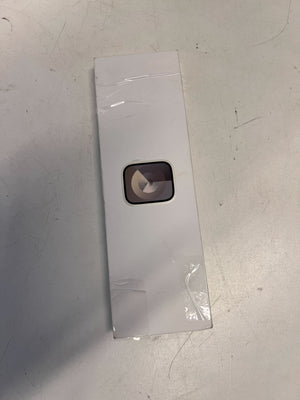 Stylish Silver Apple Watch with Soft Grey Band - Minor Scratches