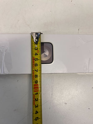 Stylish Silver Apple Watch with Soft Grey Band - Minor Scratches