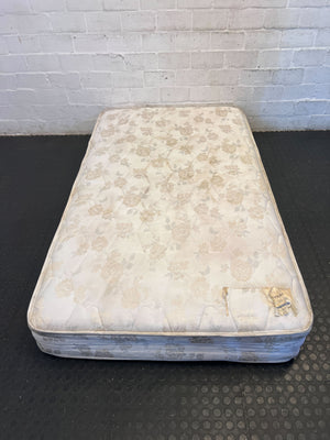 Comfortable Floral Pattern Mattress - Pre-loved - Need cleaning - 2ndhandwarehouse.com