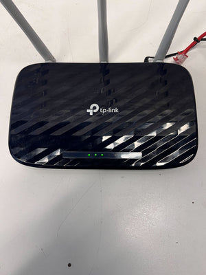 TP-Link Wireless Router - Black with 3 Antennas, Minor Scratches