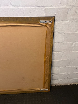 Striking Black and White Framed Portrait Photograph