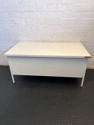 Quality White Office Desk with Drawer β Minimalist Style